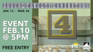 Decorative image of Annual Faculty Exhibition, Show & Tell! [4]